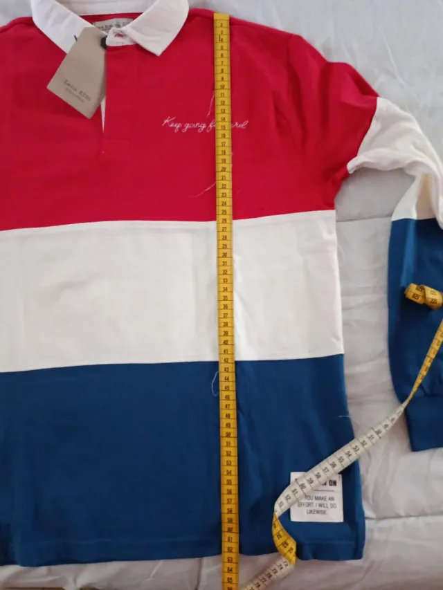 Polo Zara Kids Rojo Talla 11/12