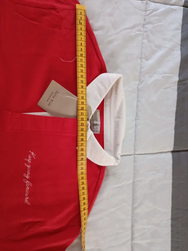 Polo Zara Kids Rojo Talla 11/12