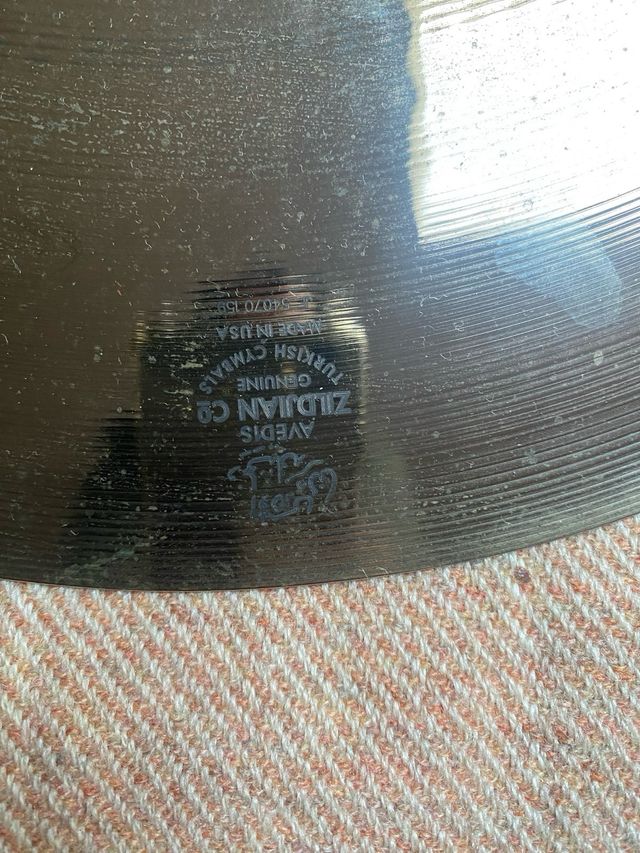Platillos Batería Zildjian y Sabian