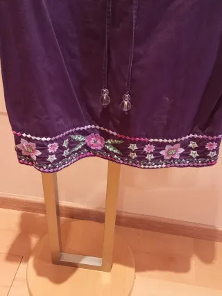 Blusa CLOCHE bordada con cordón