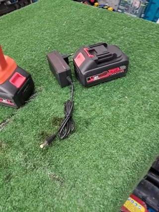 Soffiatore asta telescopica doppia batteria