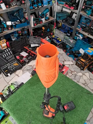 Soffiatore asta telescopica doppia batteria