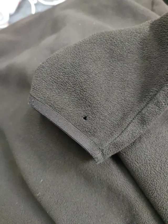 Chaqueta polar hombre caza marrón