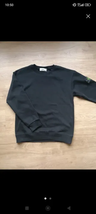 Sudadera Stone Island Negra