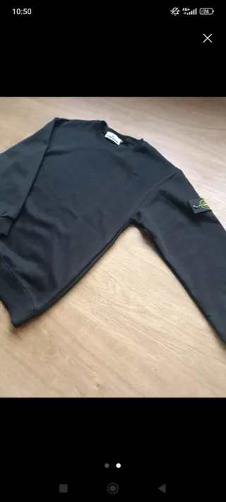 Sudadera Stone Island Negra