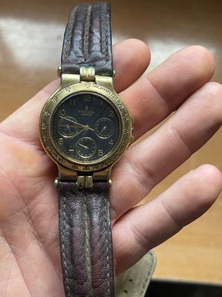 Reloj Festina Cronógrafo Tachy Tapa Dorada