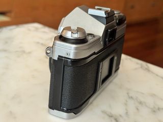 Cámara Analógica Canon AE-1 Plata y Negra