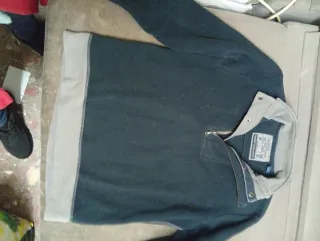 Sudadera Polo Okaidi Azul