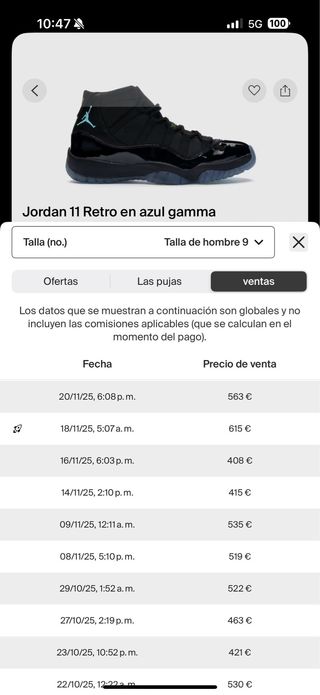 Jordan 11 Gamma Blue unreleased