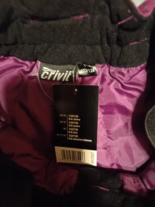 Traje de nieve Crivit 122/128 (6-8 años)