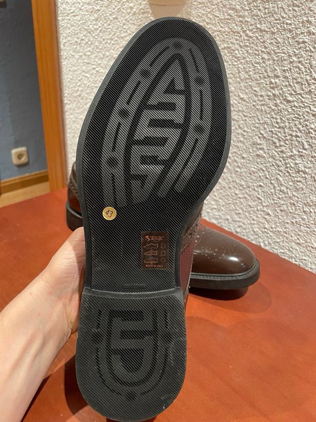 Mocasines Gianni Russo Marrón y Rojo