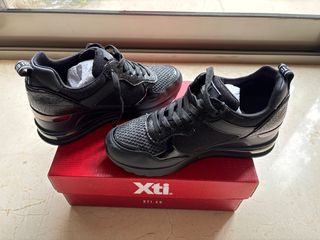 Xti Zapatillas Plataforma Vestir Negras