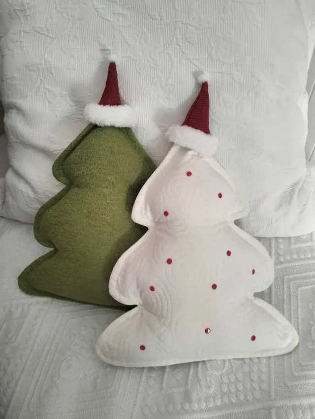 2 Cojines Árbol de Navidad
