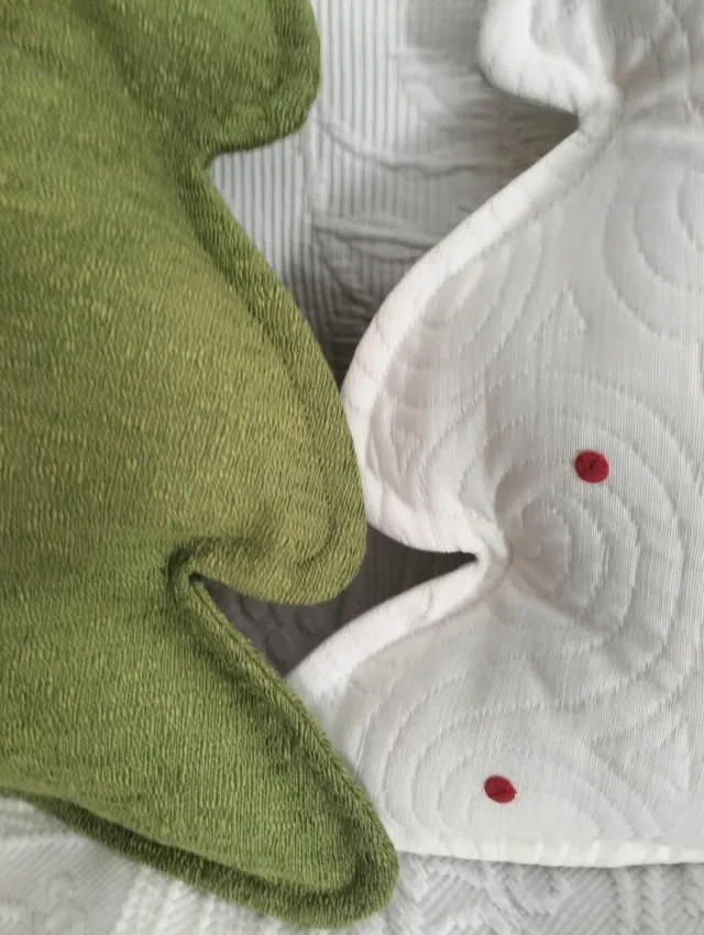 2 Cojines Árbol de Navidad