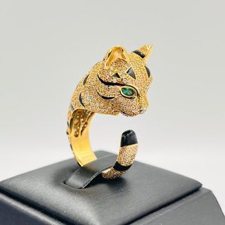ANILLO LEOPARDO 18K