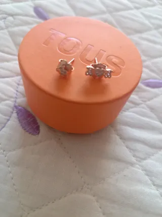 Pendientes Tous Rosa Vermeil minis