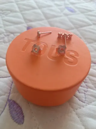 Pendientes Tous Rosa Vermeil minis