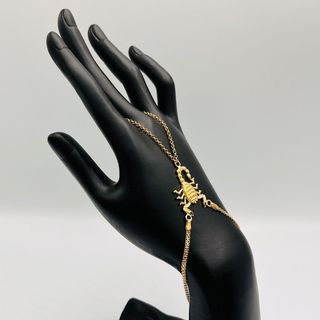 PULSERA MANITA ESCORPION 18K