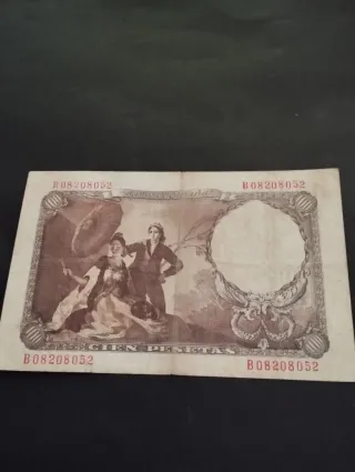 Billete espanol antiguo