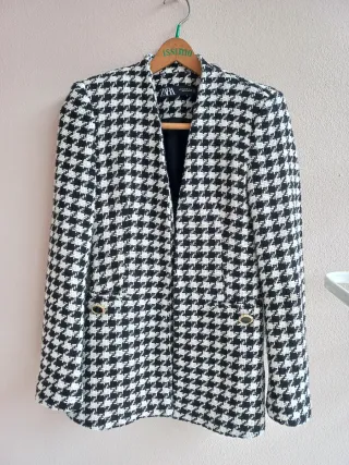Blazer Zara Pied de Poule XS
