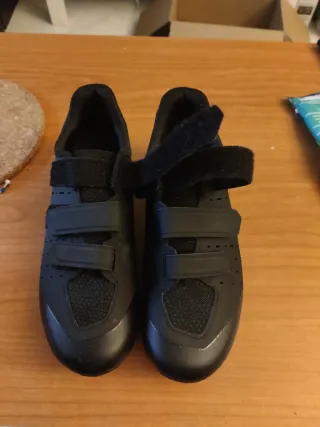 Zapatillas Ciclismo Rockrider Negras