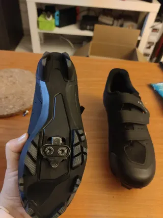 Zapatillas Ciclismo Rockrider Negras