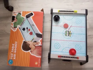 2 Juegos de mesa: Air Hockey y Futbolín Imaginariu
