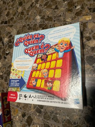 3 Juegos de Mesa ¿Quién es Quién?, Tabú y Cluedo