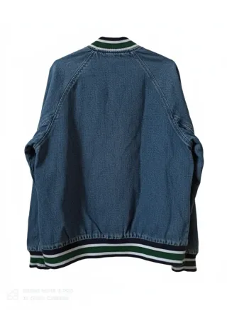 Cazadora Bomber Vaquera PULL&BEAR Talla L - clasic