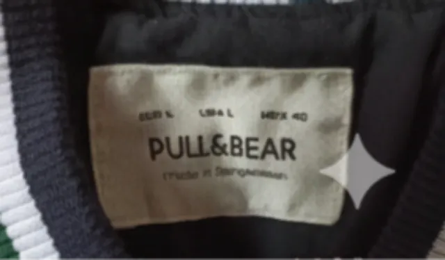 Cazadora Bomber Vaquera PULL&BEAR Talla L - clasic