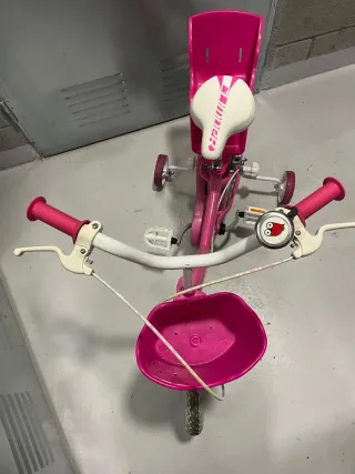 Bicicleta infantil rosa