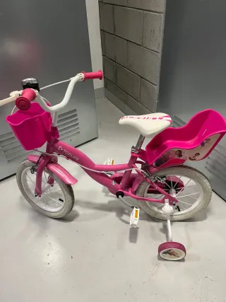 Bicicleta infantil rosa