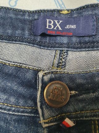 Pantalón vaquero elástico talla 44