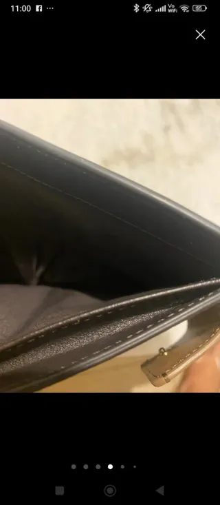 Cartera Tous Marrón y Dorada