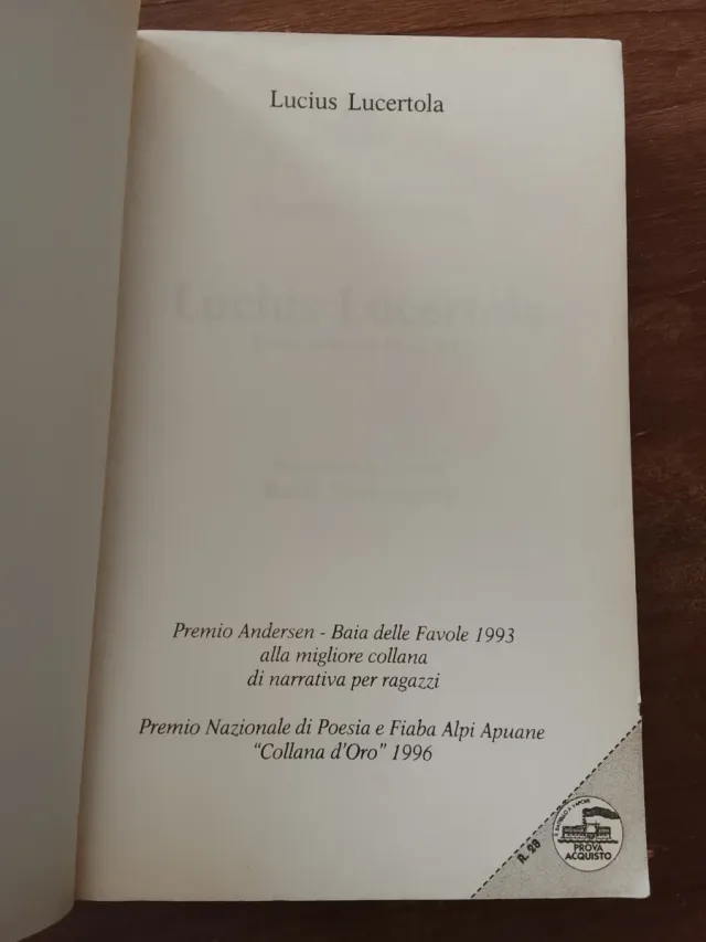 Lucius Lucertola, Battello A Vapore, 1` edizione