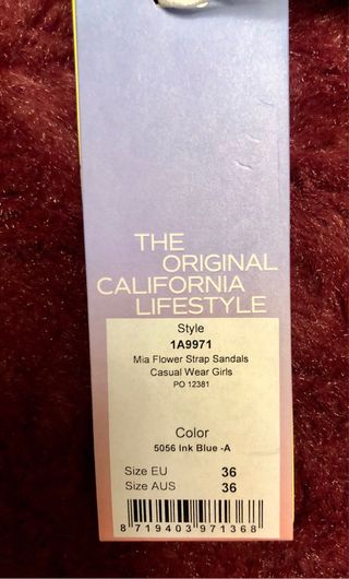 Sandalias O'Neill Mujer Azul Marino Flores