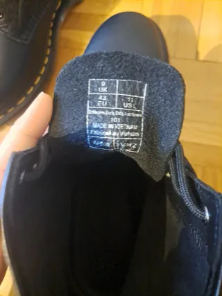 Botas Dr. Martens Negras Piel