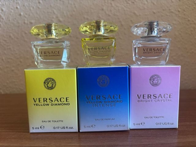 Set Miniaturas Perfume Versace