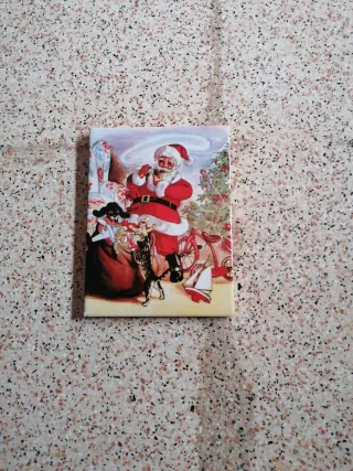 Quadretto natalizio Babbo Natale