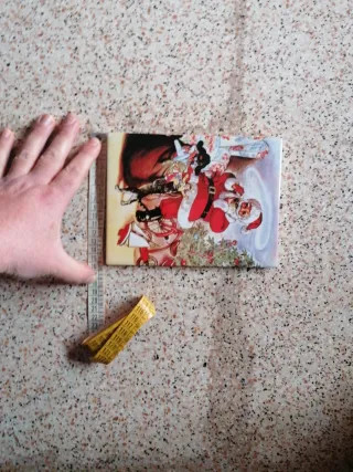 Quadretto natalizio Babbo Natale