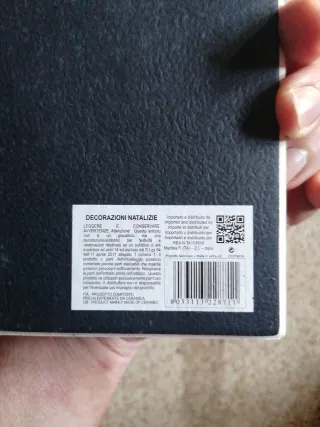 Quadretto natalizio Babbo Natale