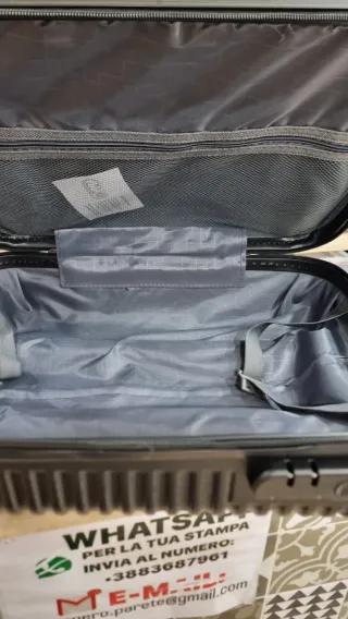 Valigia trolley nera