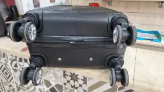 Valigia trolley nera