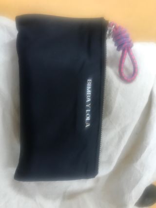 Monedero Bimba y Lola negro multicolor