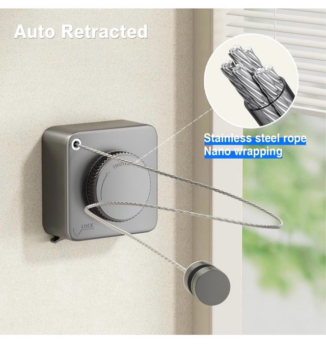 Asta Estensibile da Parete Esterna