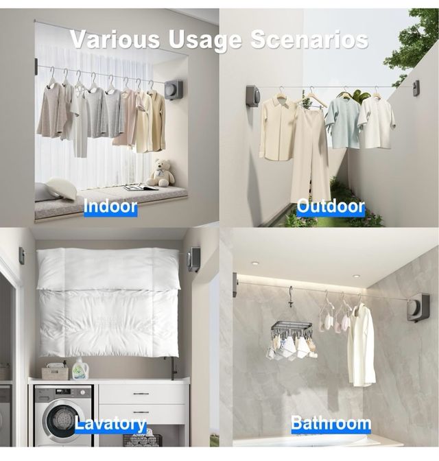 Asta Estensibile da Parete Esterna