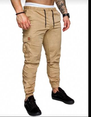 Pantalones cargo beige (solo se paga x bizum)