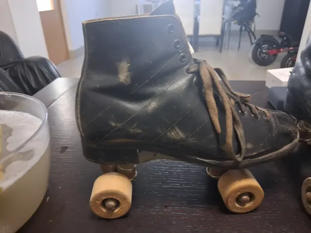 Patines Antiguos Tradicionales Cuero