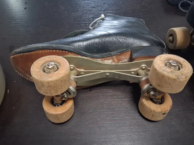 Patines Antiguos Tradicionales Cuero