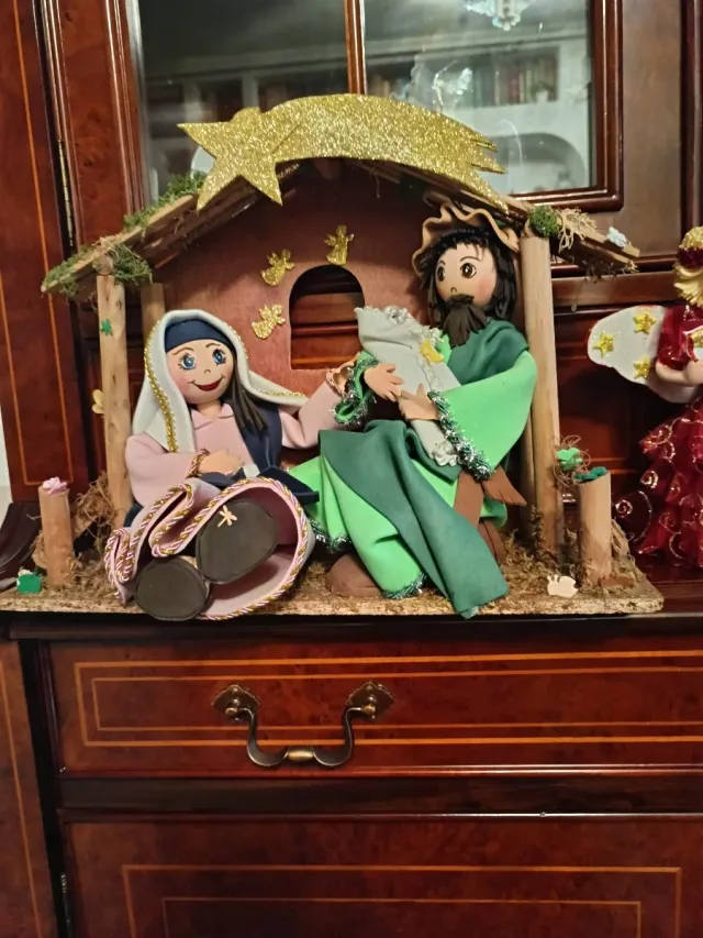 Belén hecho a mano
